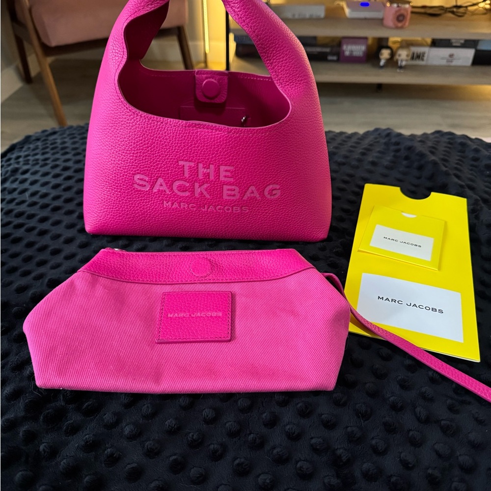 Barely Used Marc Jacobs Pink Mini Bag Set